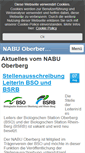 Mobile Screenshot of nabu-oberberg.de